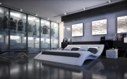 Bedden^Huisenthuis Bed Dario Wit 140x200cm