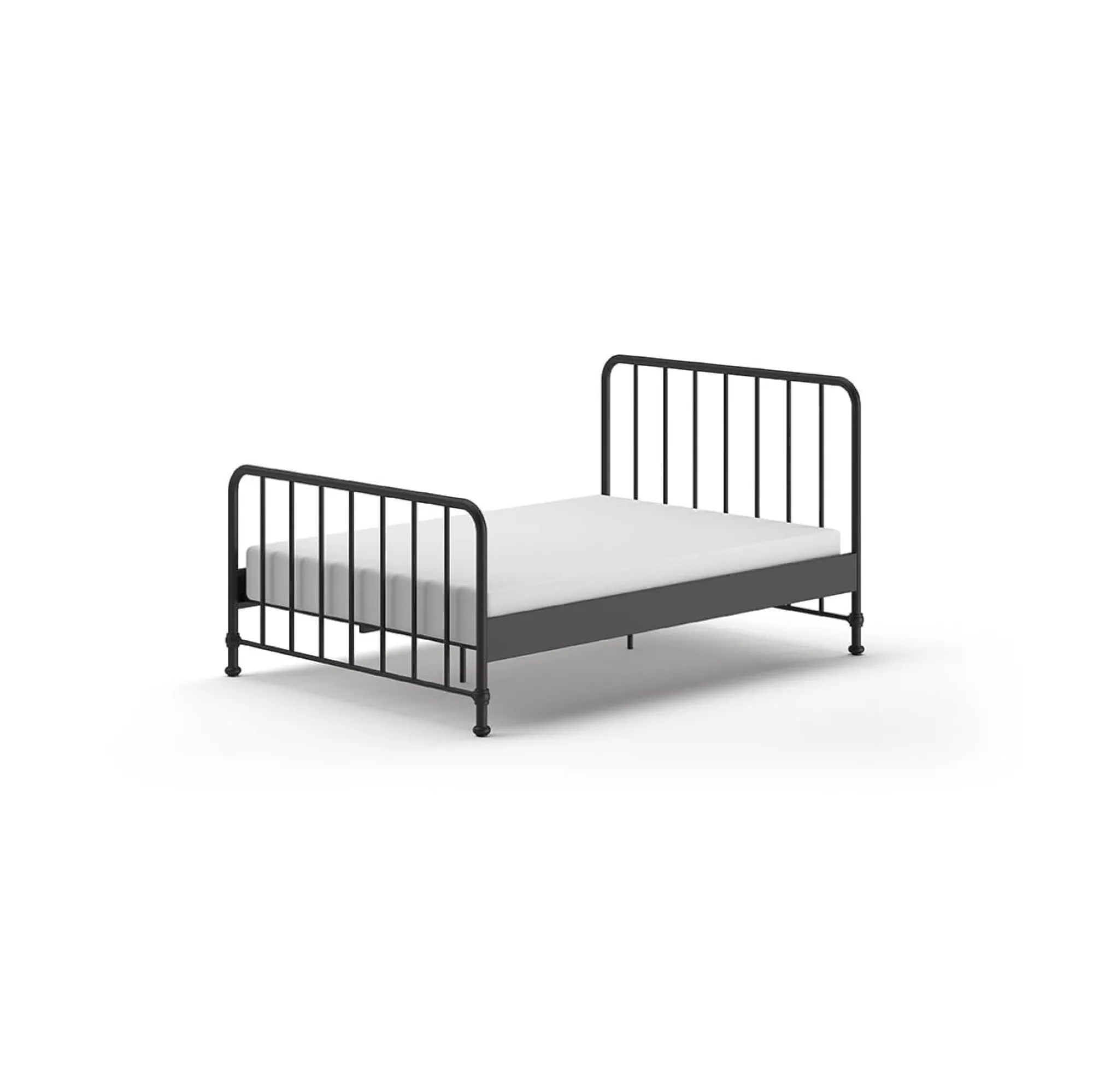 Kinderbedden|Bedden^Huisenthuis Bed Jay 140×200 cm Zwart