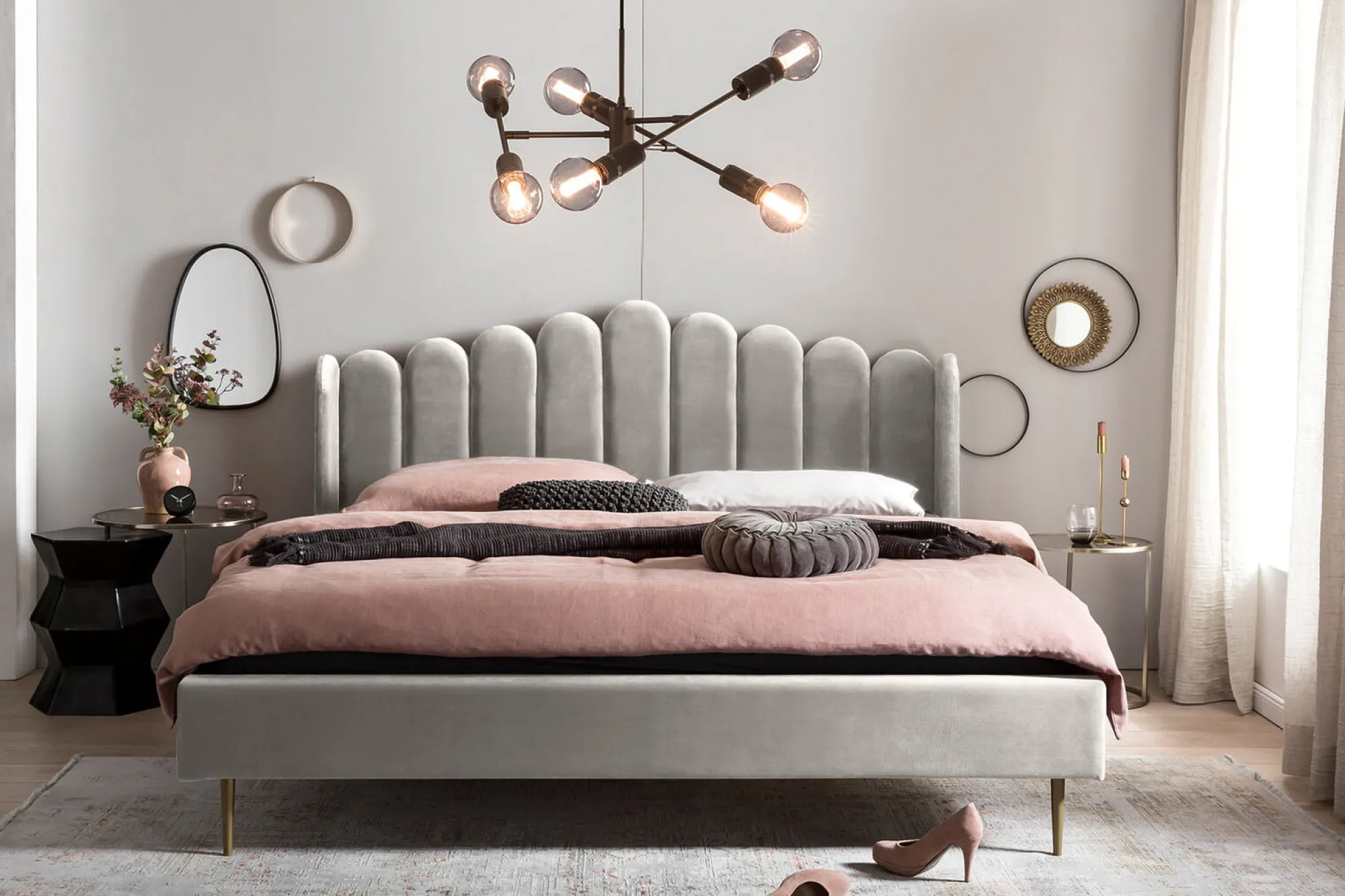 Bedden^Huisenthuis Bed Kendall 140x200cm Beige
