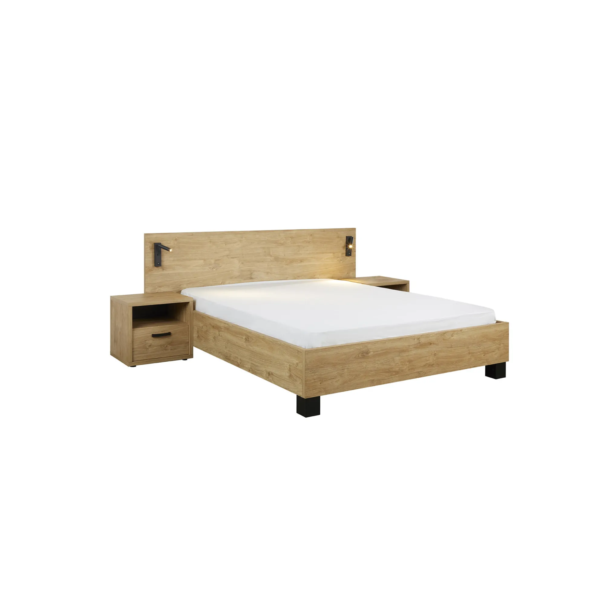 Bedden^Huisenthuis Bed Livia 140×200 cm Eiken