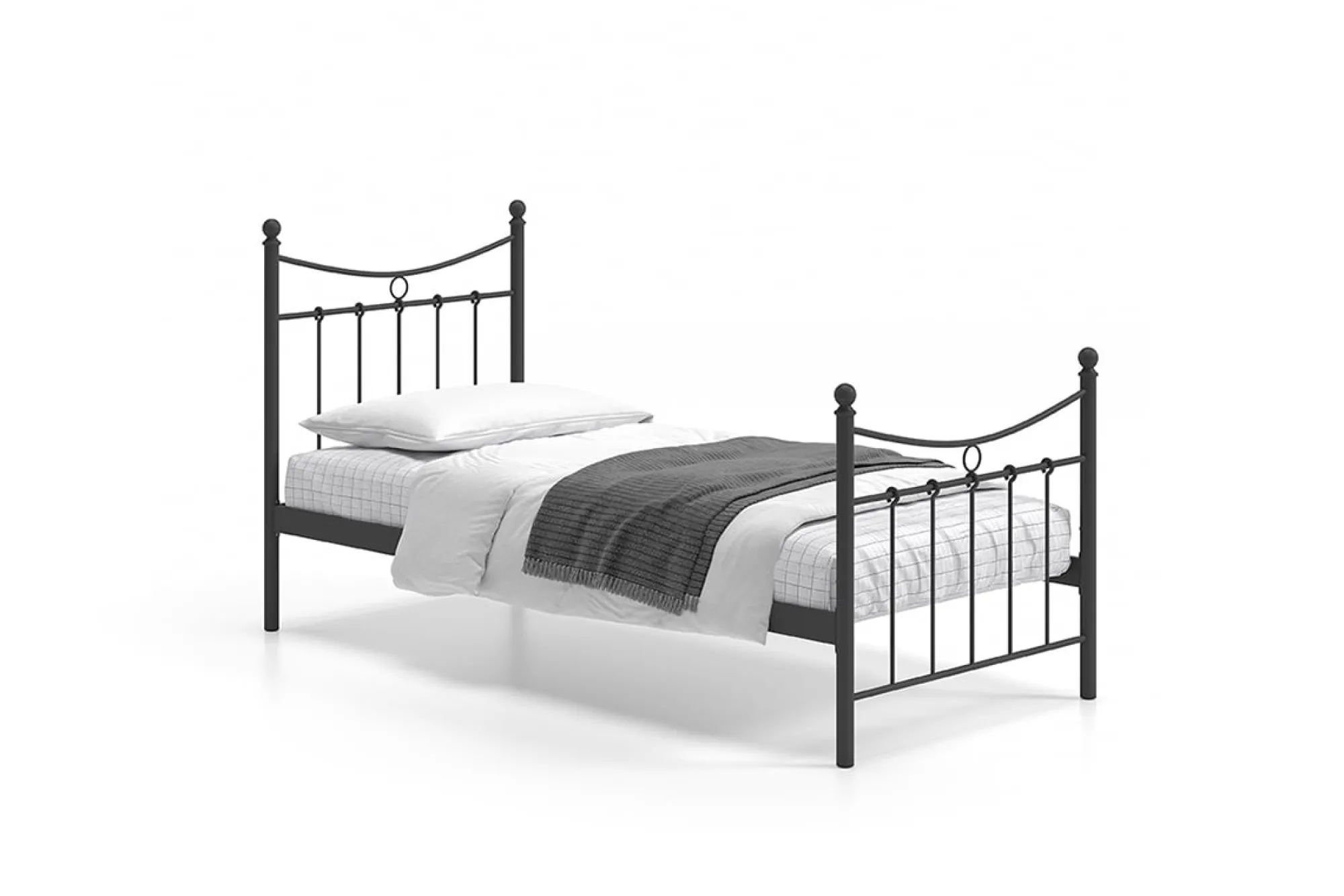 Kinderbedden|Bedden^Huisenthuis Bed Molly 90x200cm Zwart