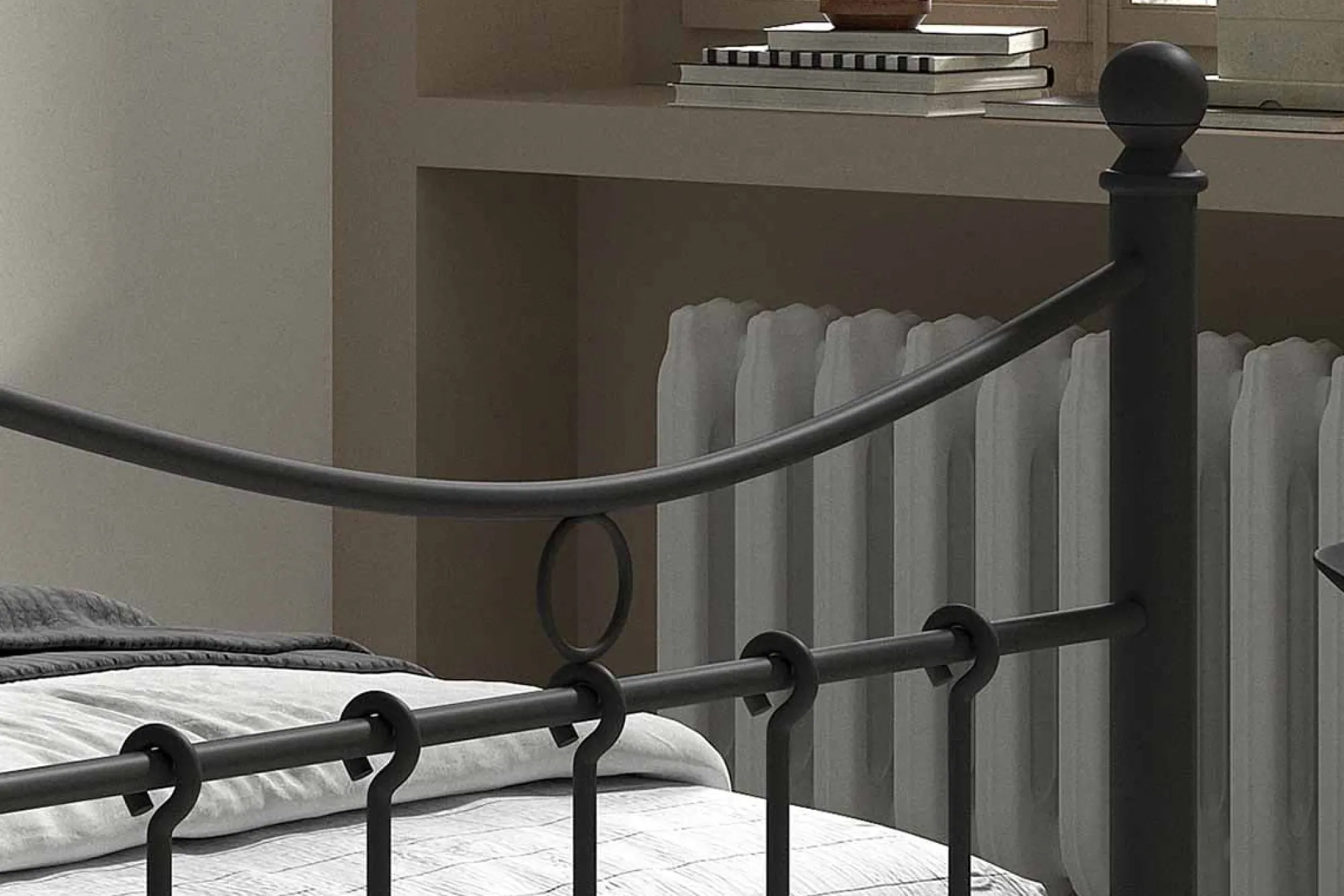 Kinderbedden|Bedden^Huisenthuis Bed Molly 90x200cm Zwart
