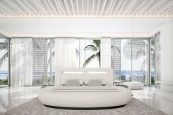 Bedden^Huisenthuis Bed Pablo Wit 140x200cm