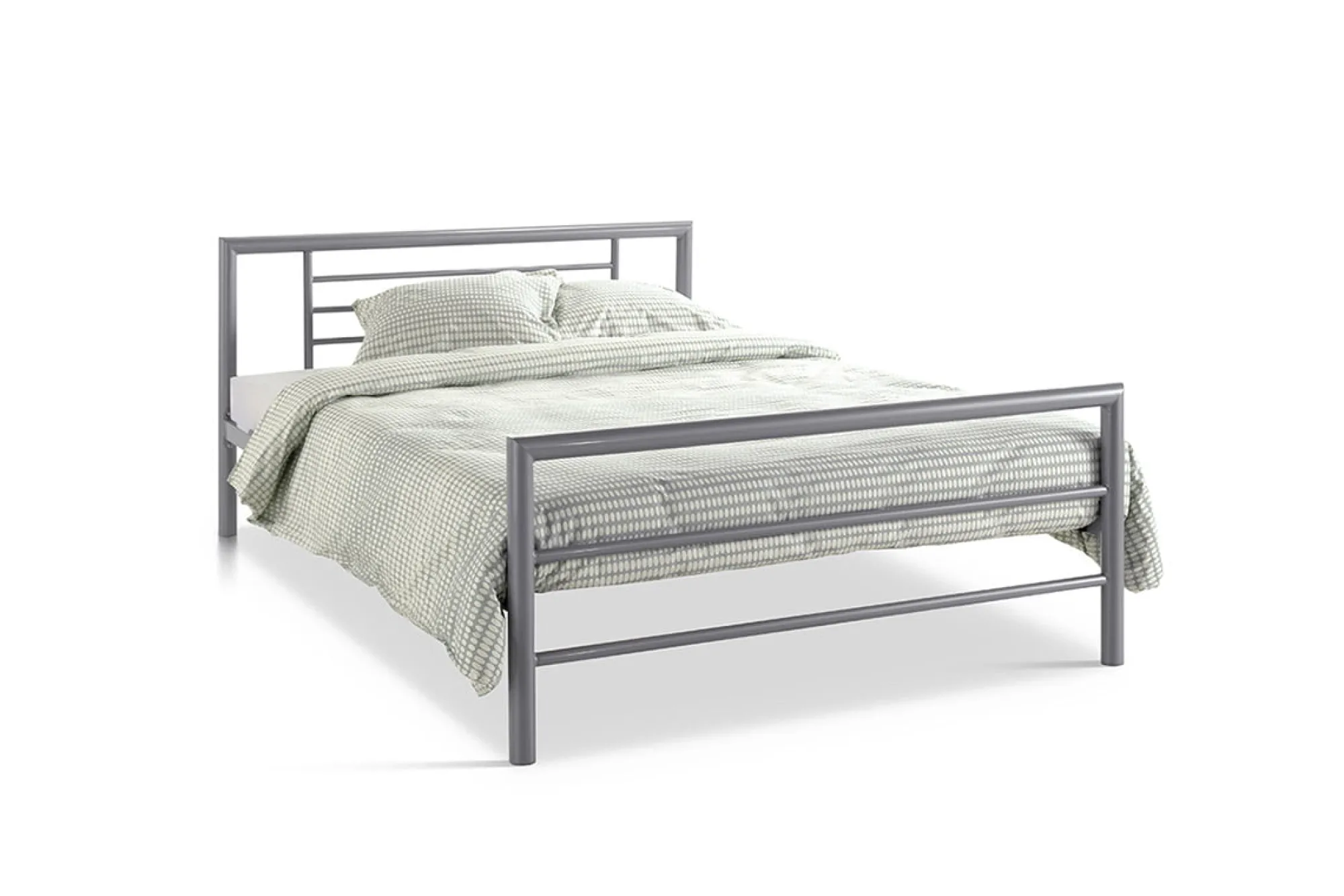 Kinderbedden|Bedden^Huisenthuis Bed Patrick Grijs 140x200cm