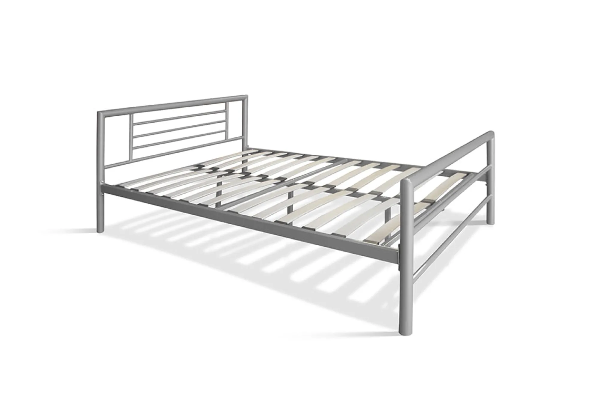 Kinderbedden|Bedden^Huisenthuis Bed Patrick Grijs 140x200cm