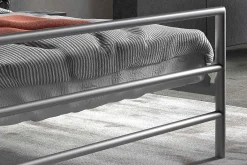Kinderbedden|Bedden^Huisenthuis Bed Patrick Grijs 140x200cm