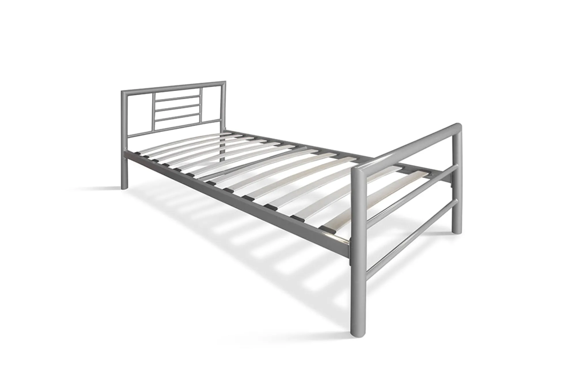 Kinderbedden|Bedden^Huisenthuis Bed Patrick Grijs 90x200cm
