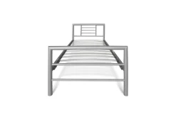 Kinderbedden|Bedden^Huisenthuis Bed Patrick Grijs 90x200cm
