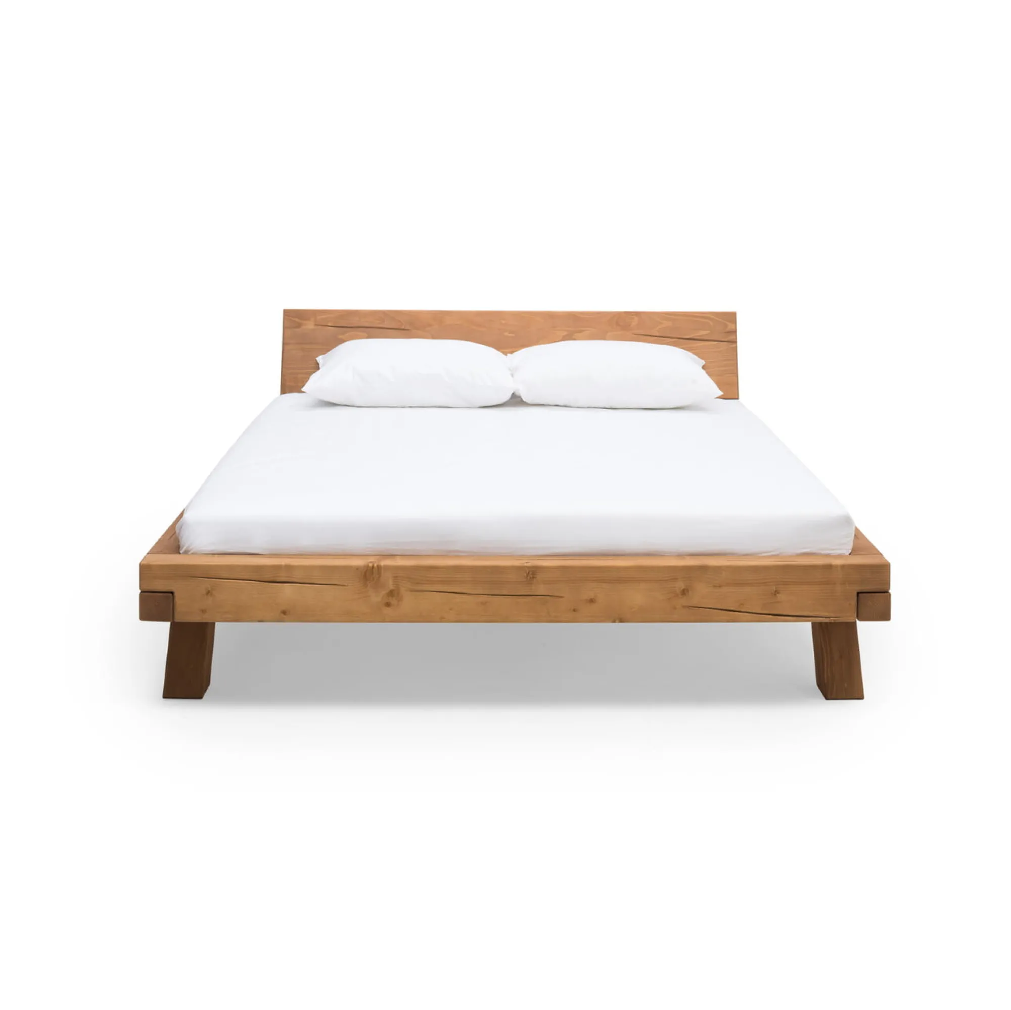 Bedden^Huisenthuis Bed Romeo Vurenhout 140x200cm