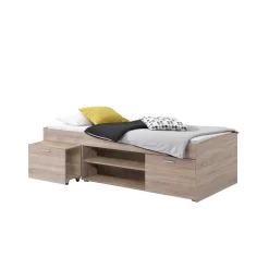 Kinderbedden^Huisenthuis Bed Saturnus 90 cm Eiken