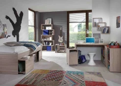 Kinderbedden^Huisenthuis Bed Saturnus 90 cm Eiken