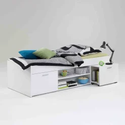 Kinderbedden^Huisenthuis Bed Saturnus 90 cm Wit