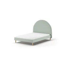 Kinderbedden|Bedden^Huisenthuis Bed Victoria Bouclé 140×200 cm Groen