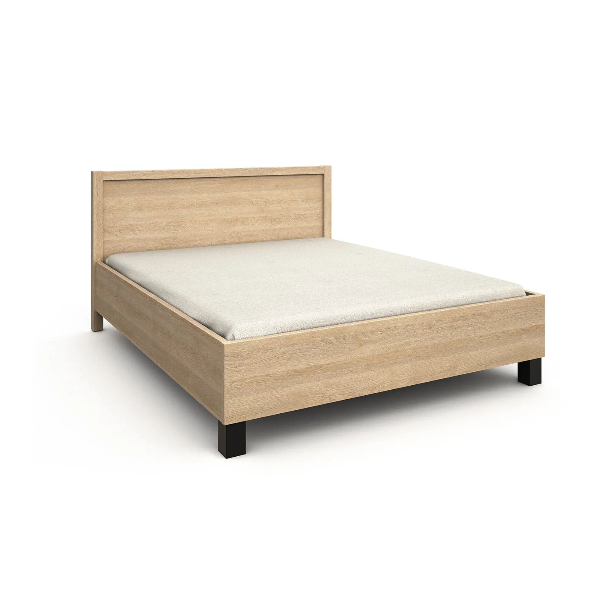 Bedden^Huisenthuis Bed Yumi Eiken 140x200cm