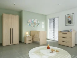 Bedden^Huisenthuis Bed Yumi Eiken 140x200cm