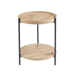 Bijzettafels^Huisenthuis Bijzettafel Aukje Eiken