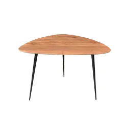 Bijzettafels^Huisenthuis Bijzettafel Kasai Acacia 86×80 cm