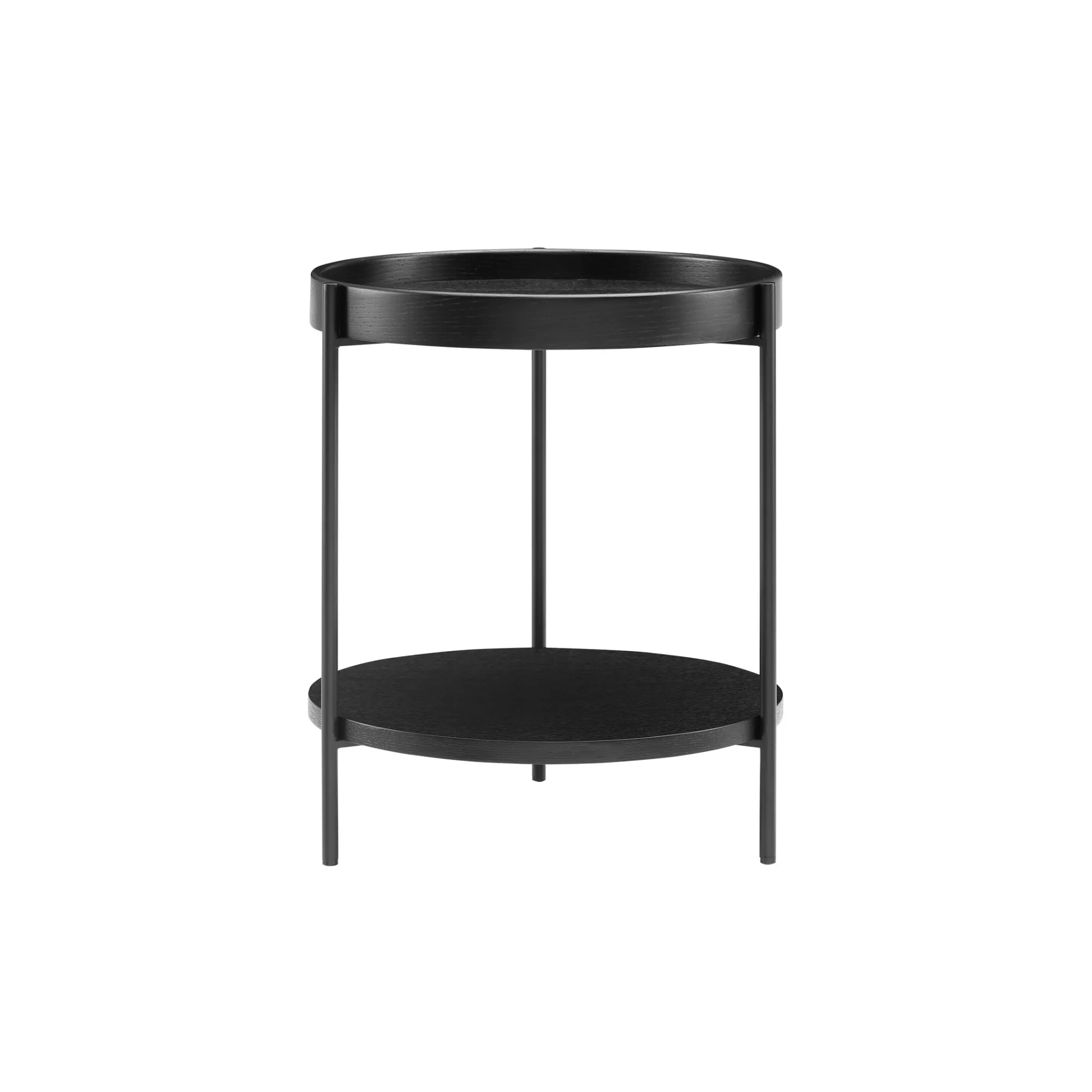 Bijzettafels^Huisenthuis Bijzettafel Kyoto 44 cm Zwart