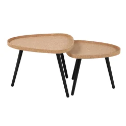 Bijzettafels^Huisenthuis Bijzettafel Maru – Set van 2