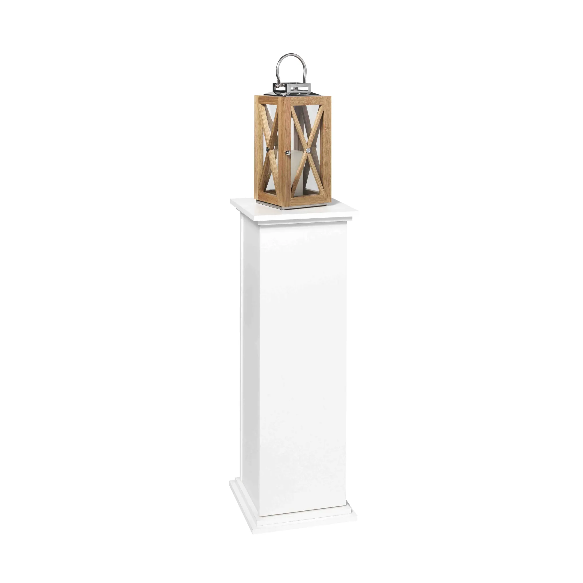 Bijzettafels^Huisenthuis Bijzettafel Monica 89 cm Wit