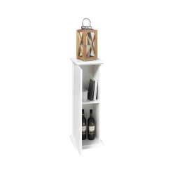 Bijzettafels^Huisenthuis Bijzettafel Monica 89 cm Wit