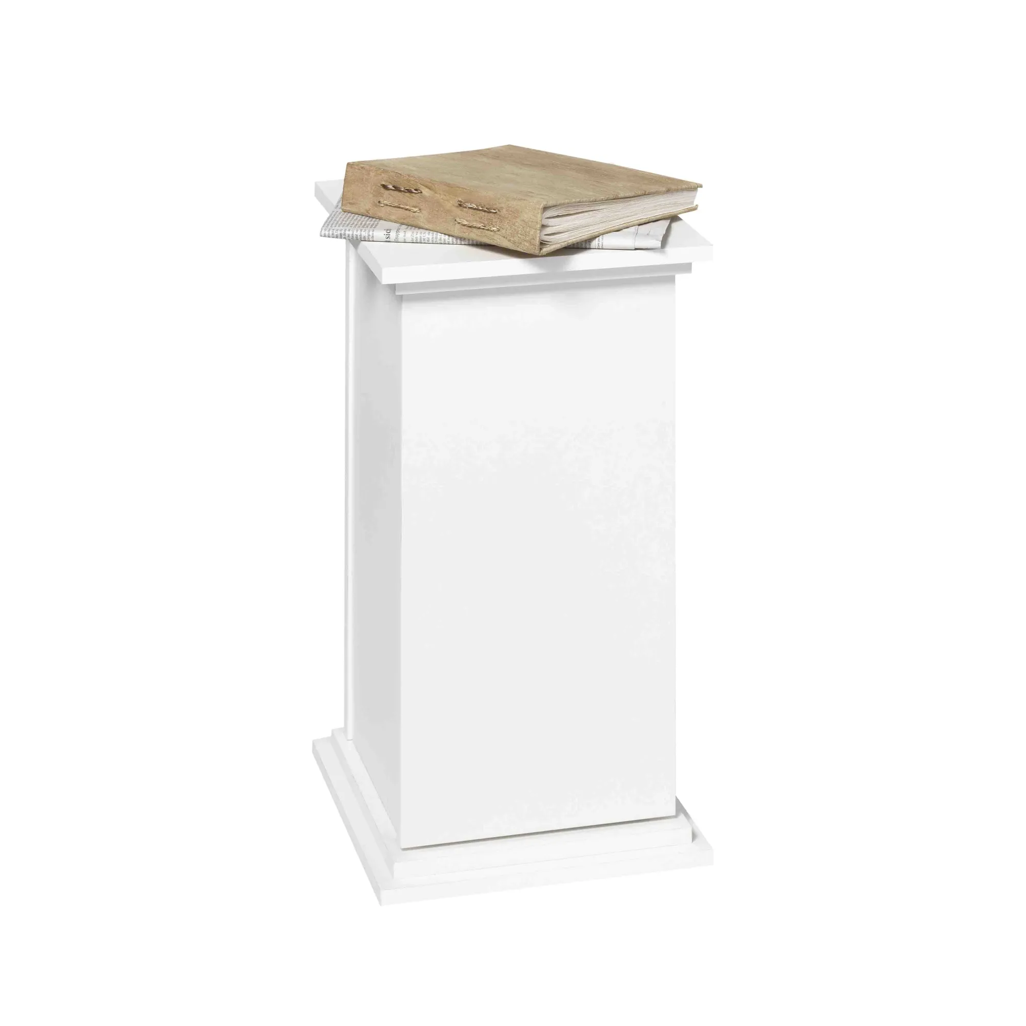 Bijzettafels^Huisenthuis Bijzettafel Monica 57 cm Wit