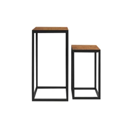 Bijzettafels^Huisenthuis Bijzettafel set Otis Bruin