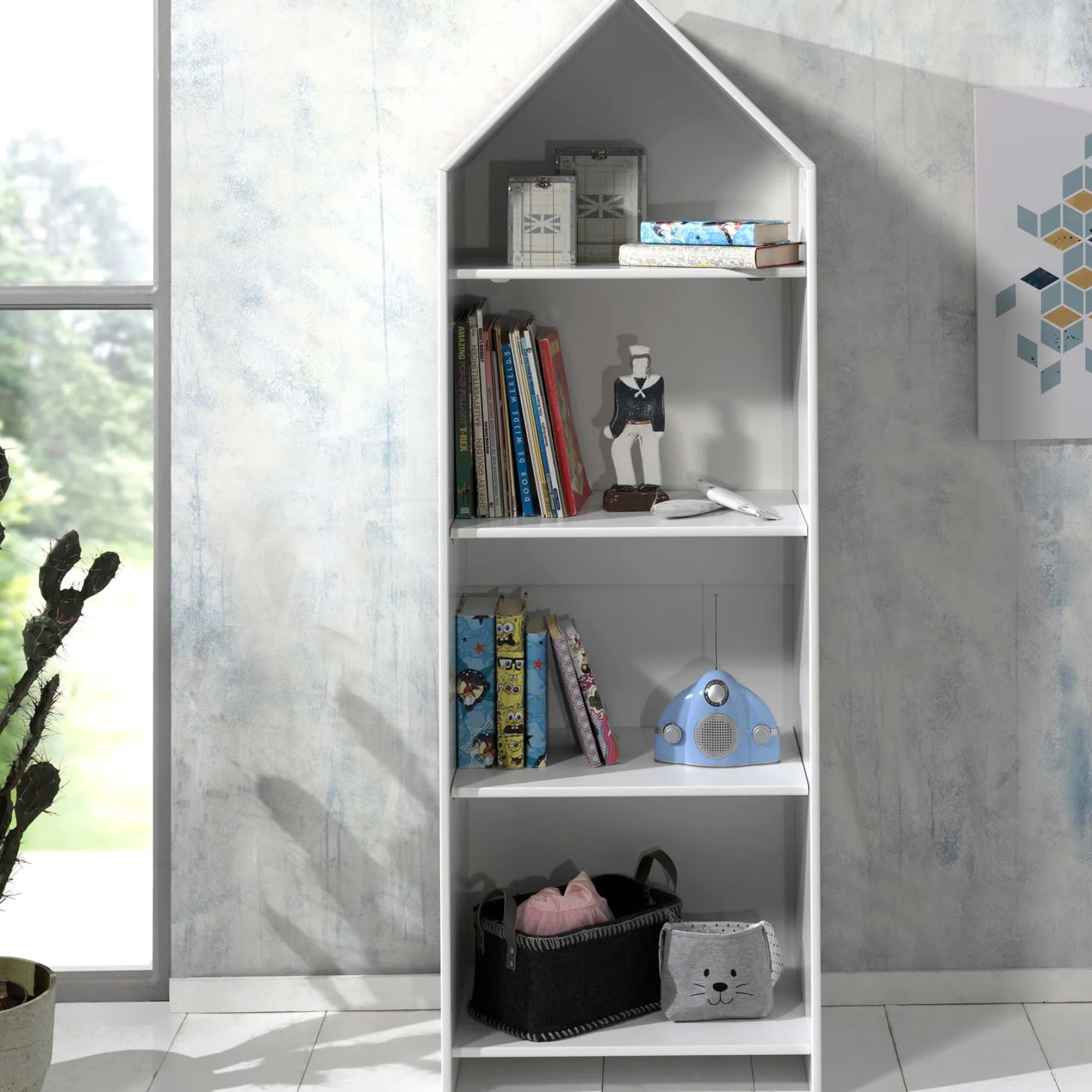 Kinderkamerkasten^Huisenthuis Boekenkast Juul
