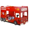 Kinderbedden^Huisenthuis Brandweerwagen stapelbed Maarten-G