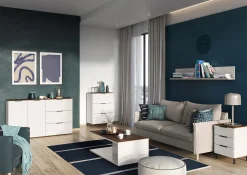 Bundelvoordeel Woonkamers^Huisenthuis Bundelvoordeel Amalfi Zand-Walnoot