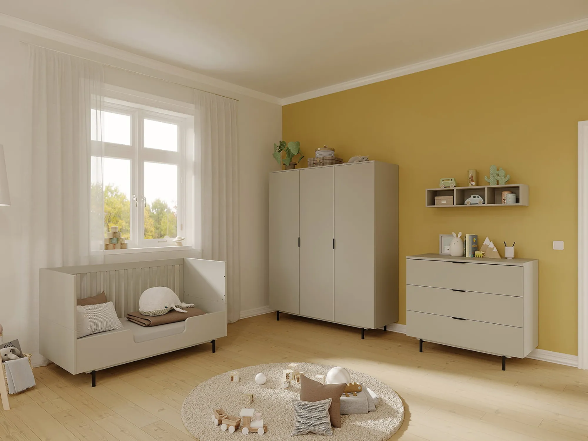 Bundelvoordeel Kinderkamers^Huisenthuis Bundelvoordeel Elias Grijs