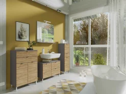 Bundelvoordeel Badkamers^Huisenthuis Bundelvoordeel June Antraciet/Eiken