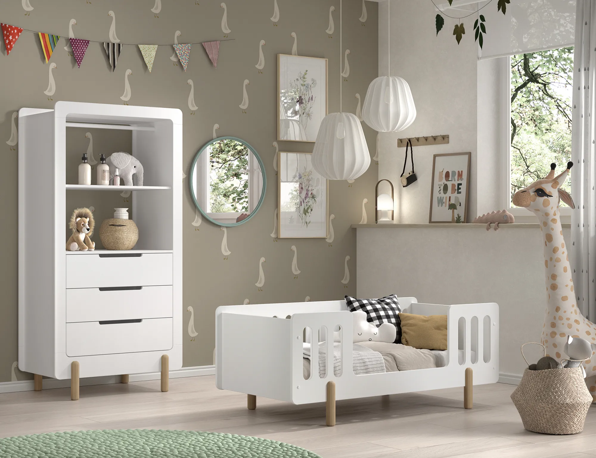 Bundelvoordeel Kinderkamers^Huisenthuis Bundelvoordeel Nynke Wit