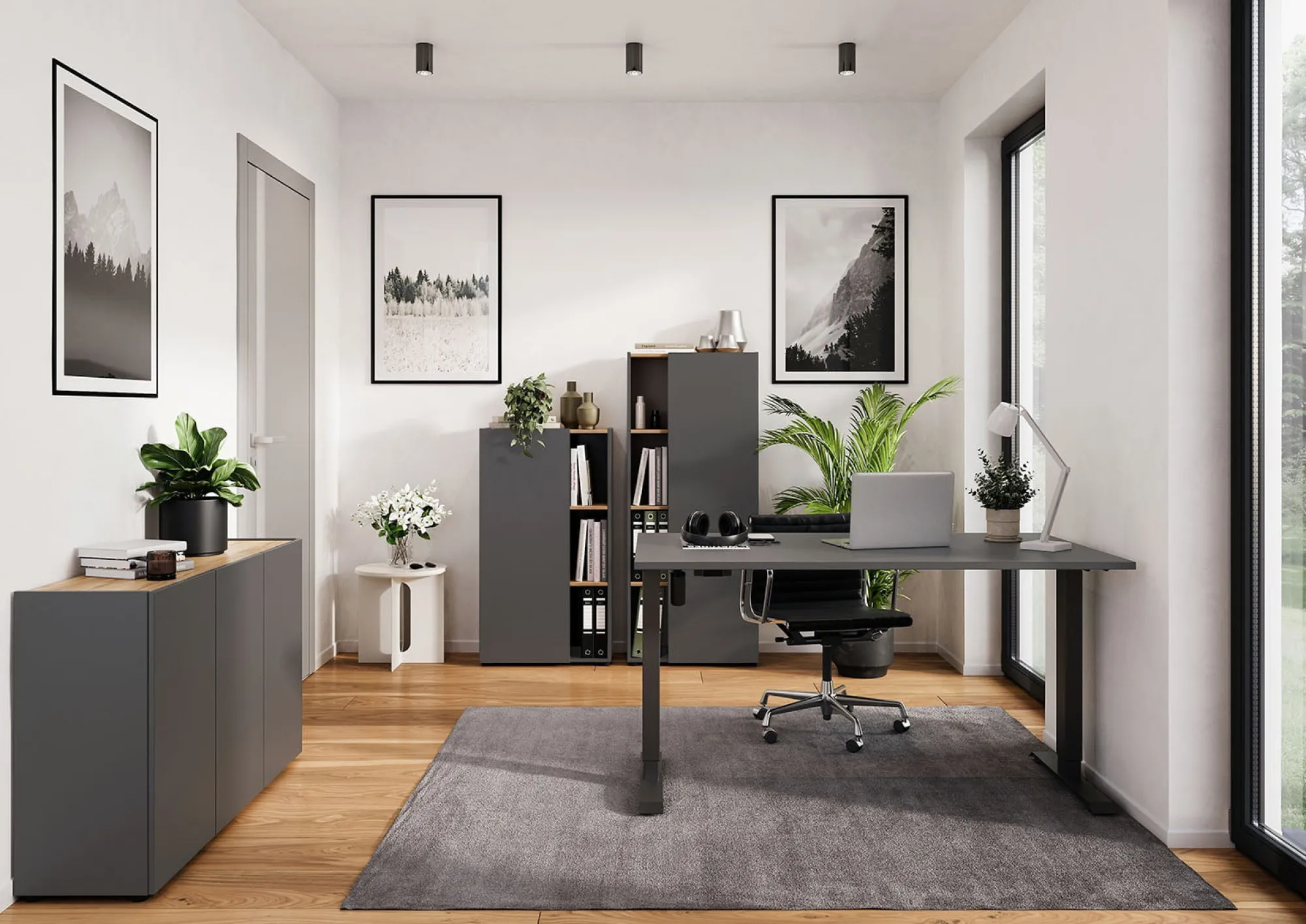 Bundelvoordeel Kantoren^Huisenthuis Bundelvoordeel Orlando Grafiet