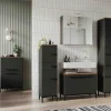 Bundelvoordeel Badkamers^Huisenthuis Bundelvoordeel Serpa Grafiet Eiken