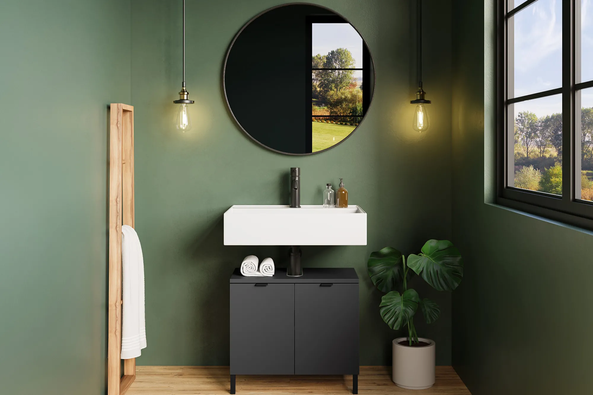 Bundelvoordeel Badkamers^Huisenthuis Bundelvoordeel Zadar Grafiet