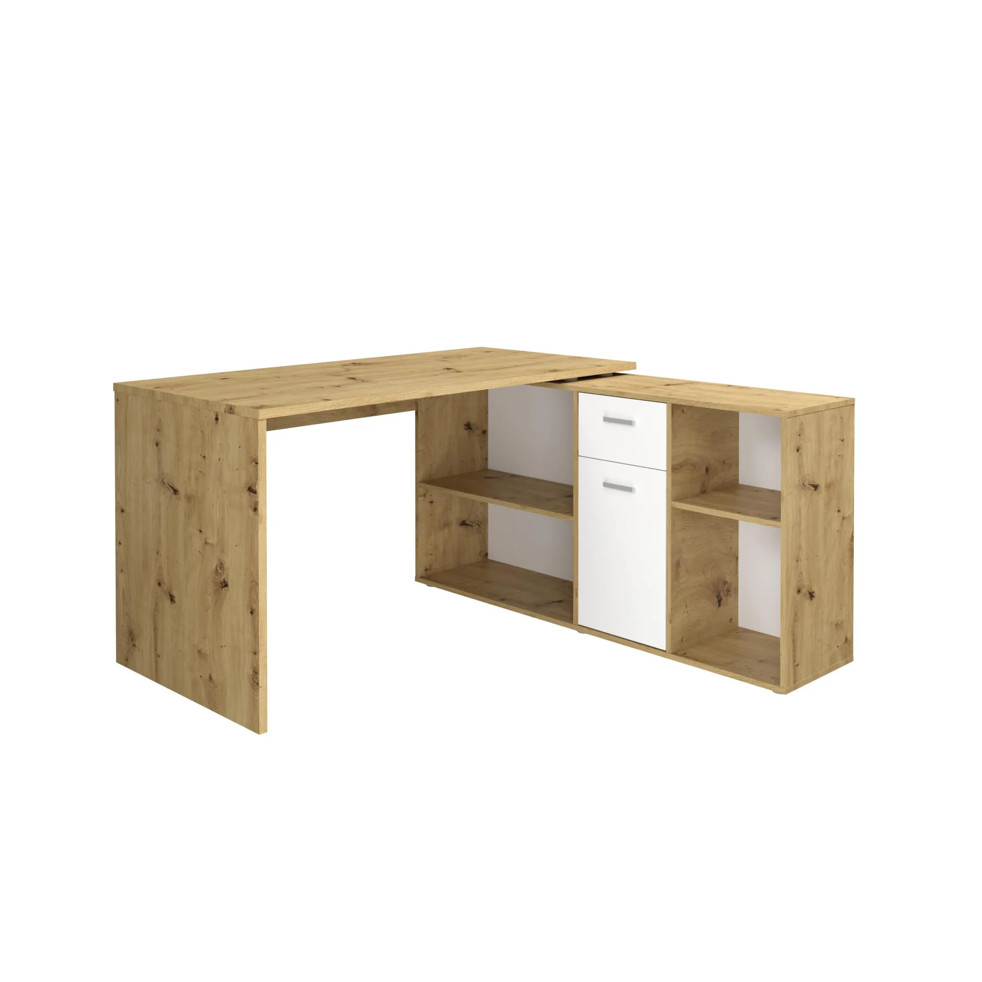 Bureaus^Huisenthuis Bureau Apollo Artisan Eiken