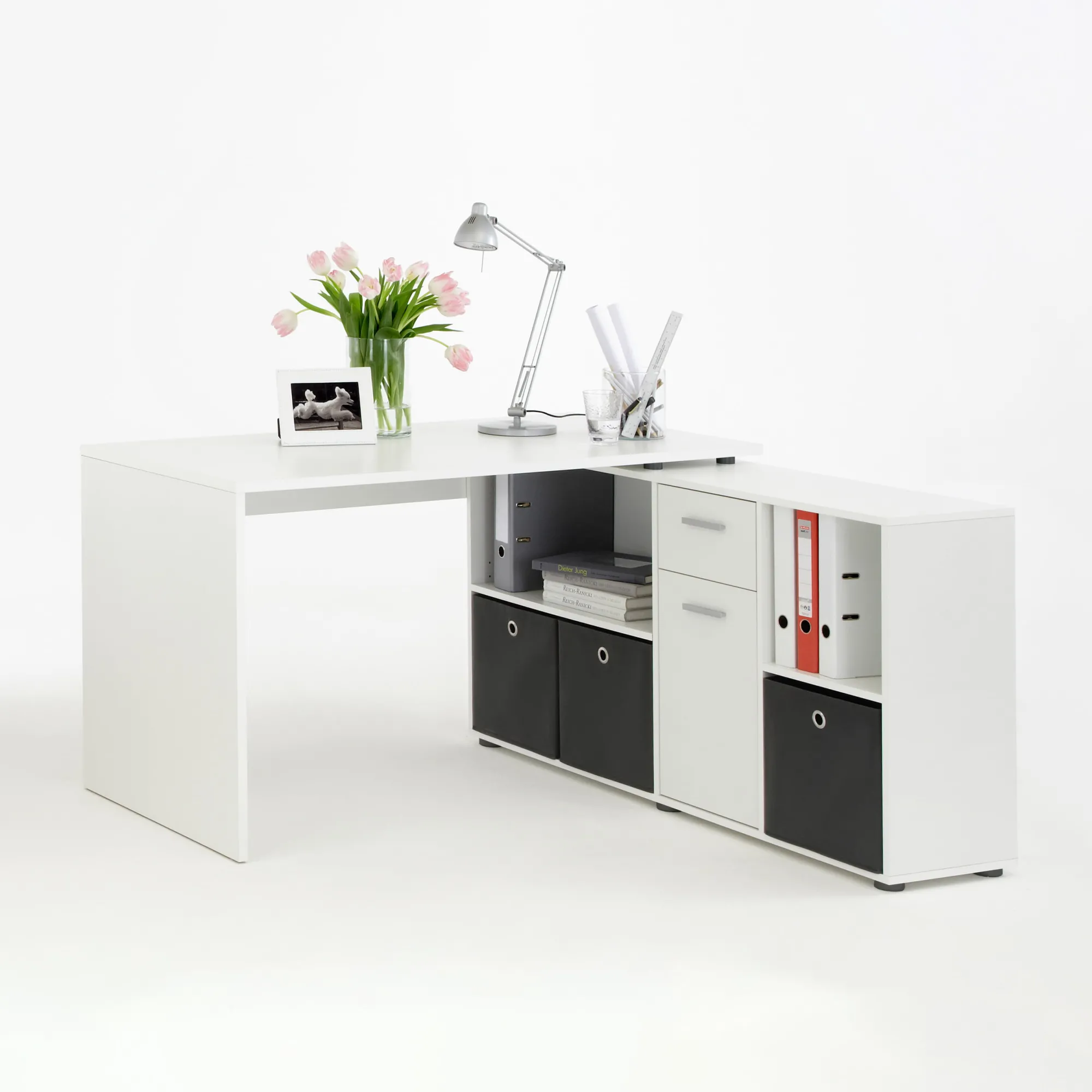 Bureaus^Huisenthuis Bureau Apollo Wit