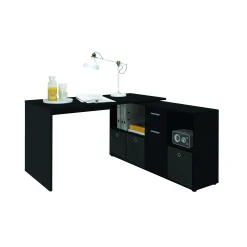 Bureaus^Huisenthuis Bureau Apollo Zwart