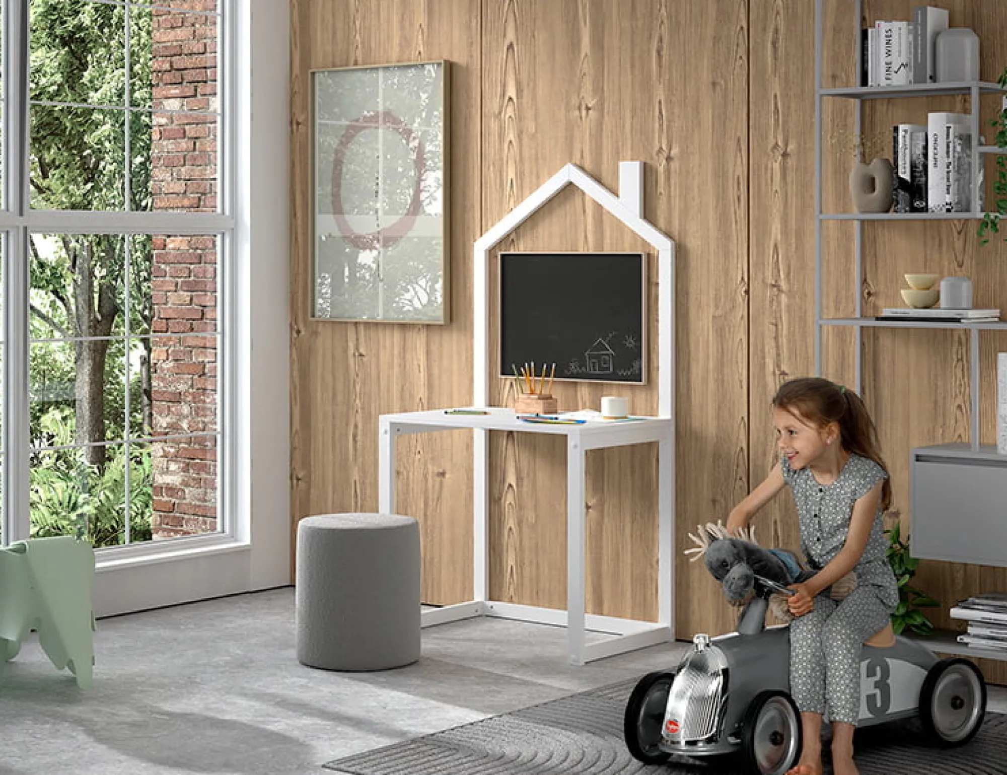 Kinderbureaus^Huisenthuis Bureau Bibi Wit