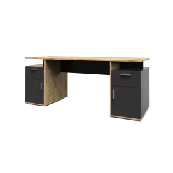 Bureaus^Huisenthuis Bureau Dieter Artisan Eiken Matera