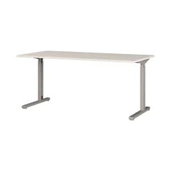 Bureaus^Huisenthuis Bureau Discovery 160 cm Lichtgrijs