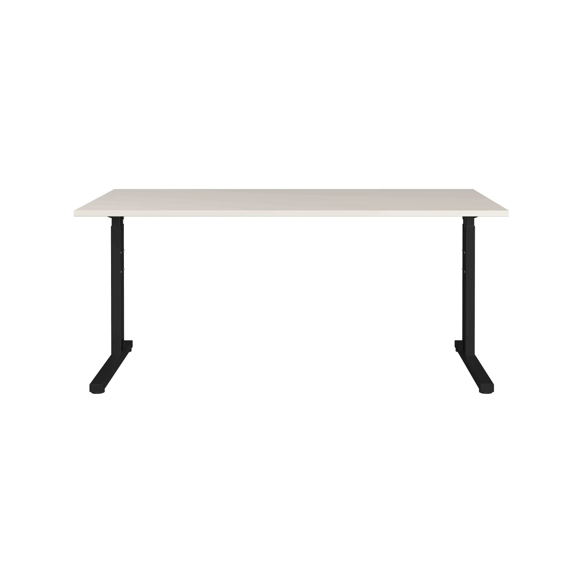 Bureaus^Huisenthuis Bureau Discovery 180 cm Lichtgrijs Zwart