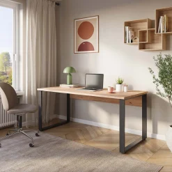 Bureaus^Huisenthuis Bureau Edison 200 cm Eiken