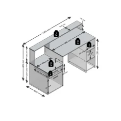 Bureaus^Huisenthuis Bureau Eros Beton