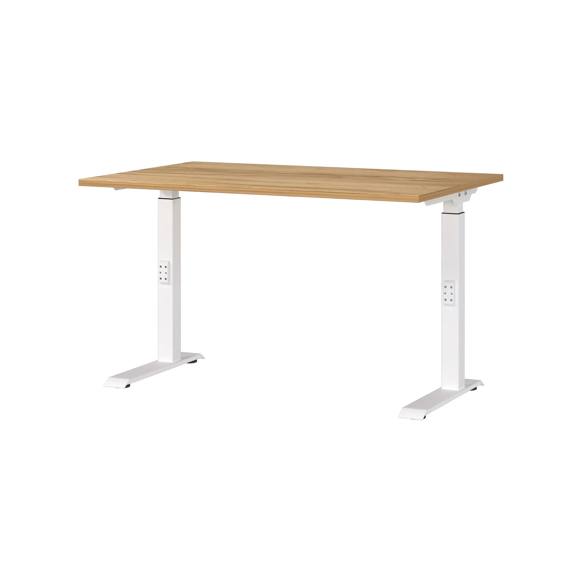 Bureaus^Huisenthuis Bureau Galileo Eiken Wit 120 cm Eiken-Wit
