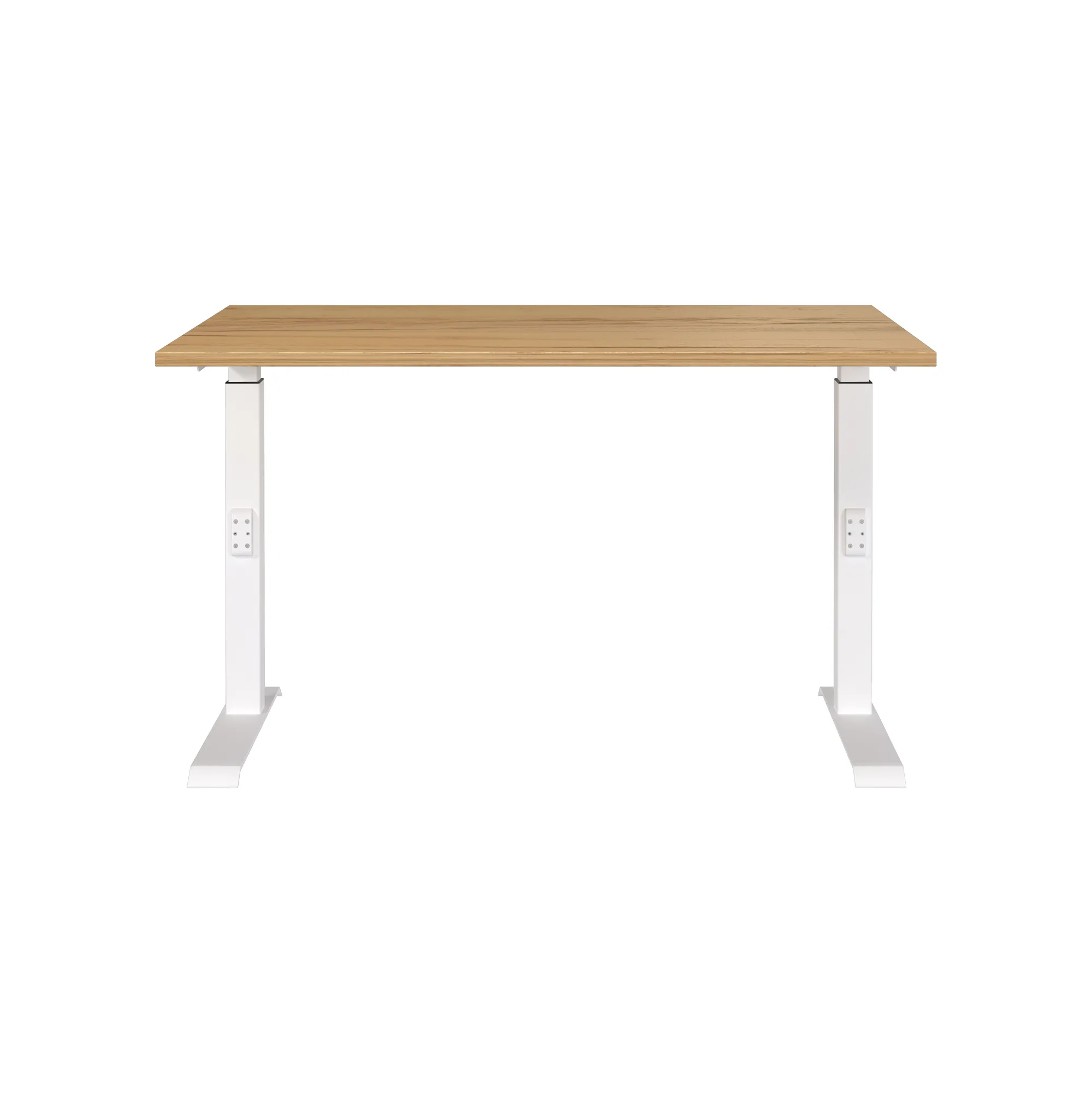 Bureaus^Huisenthuis Bureau Galileo Eiken Wit 120 cm Eiken-Wit