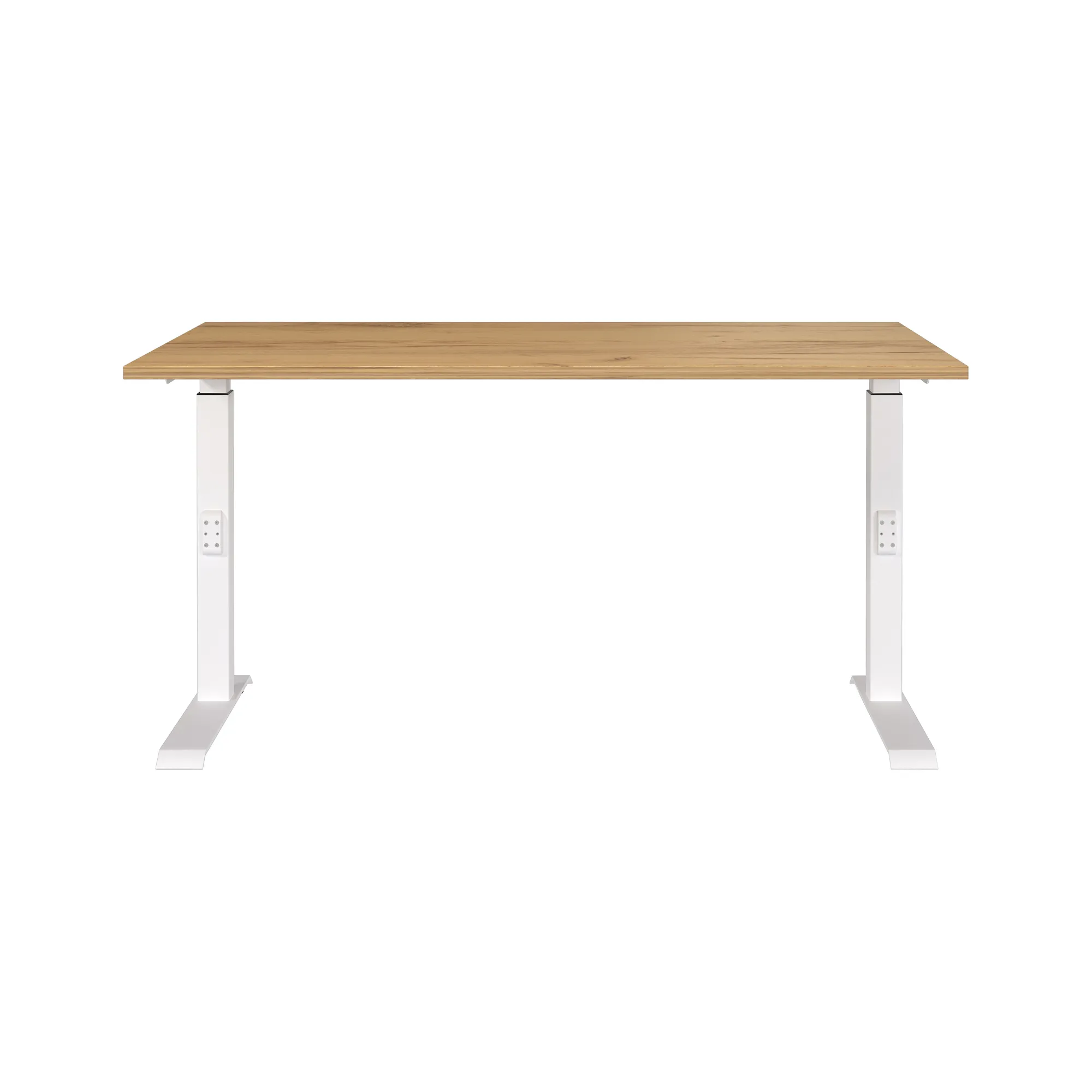 Bureaus^Huisenthuis Bureau Galileo Eiken Wit 140 cm Eiken-Wit