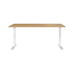 Bureaus^Huisenthuis Bureau Galileo Eiken Wit 160 cm Eiken-Wit