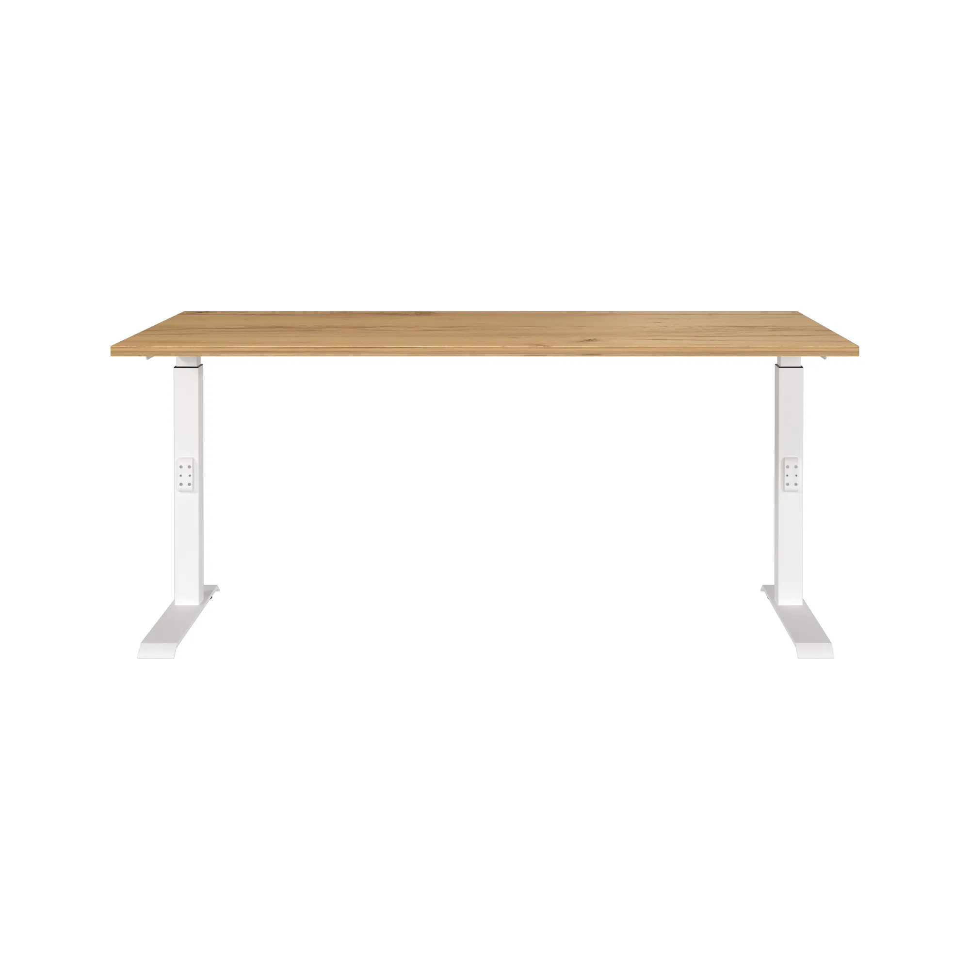 Bureaus^Huisenthuis Bureau Galileo Eiken Wit 160 cm Eiken-Wit